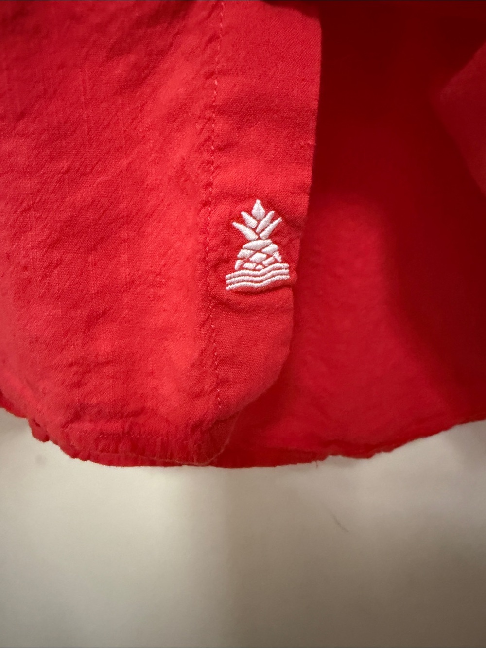 Chubbies Friday button-up, short sleeve shirt - red - size XL - Picture 3 of 9